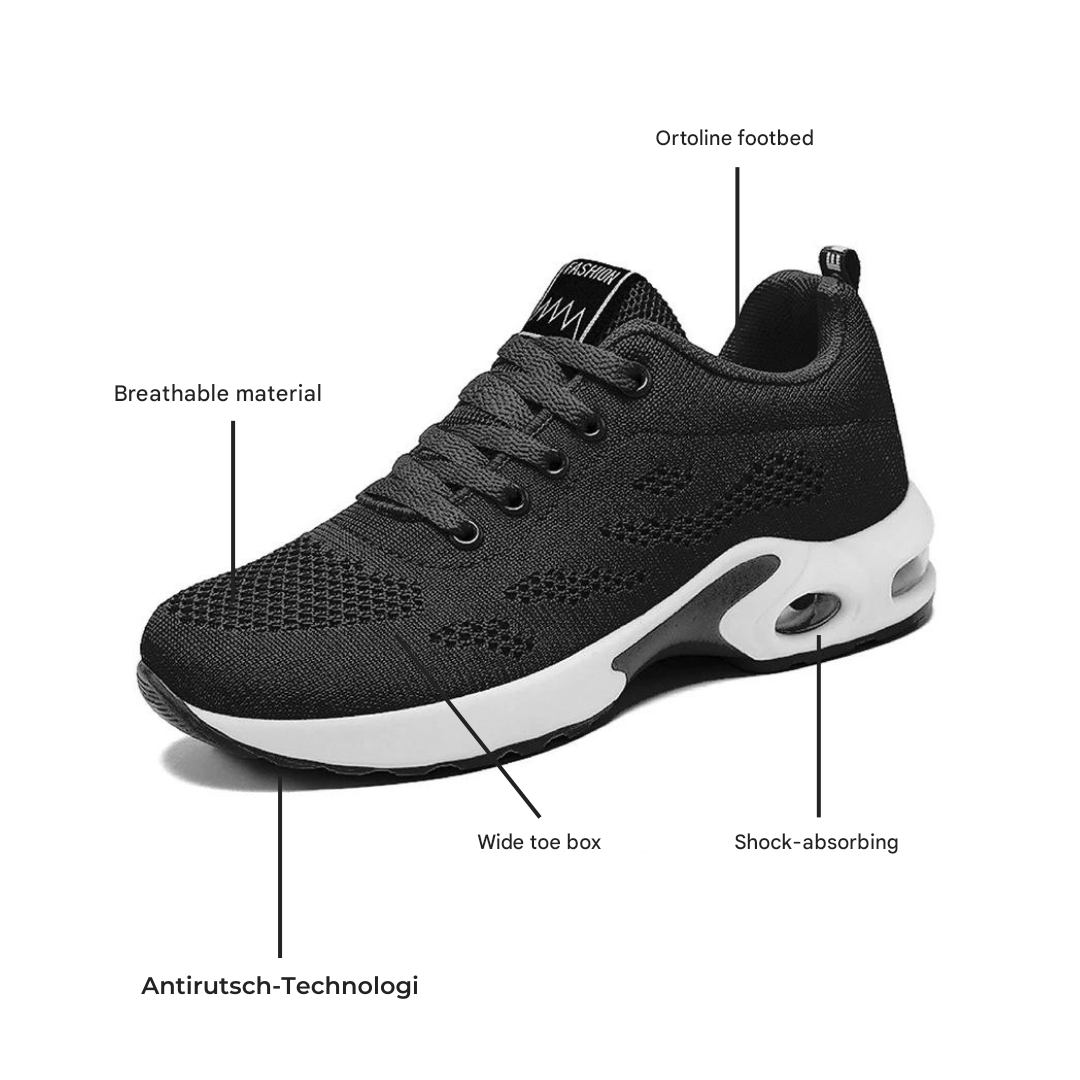 Breathable Marlene women's orthopedic walking sneakers for ultimate comfort and support.