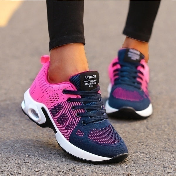 Cushioned Marlene women's sneakers, perfect for walking & shock absorption.