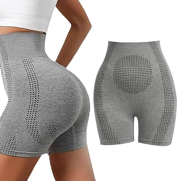 Women's Nova corrective shapewear shorts with high waist & push-up effect. Smoothing & sculpting body shaper for comfort.