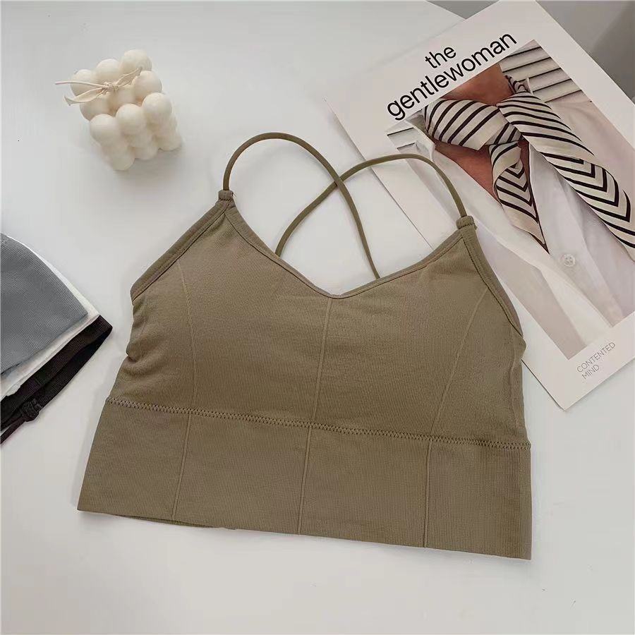 Women's open back sleeveless top, grey, stretchy breathable fabric for active lifestyles