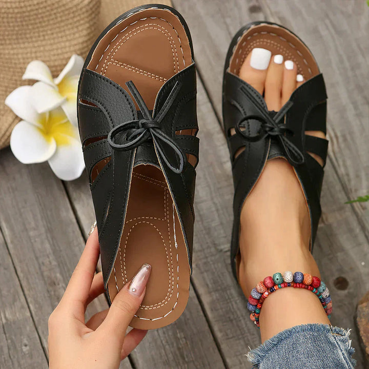 Mirella ladies' wedge sandals, designed for orthopaedic comfort & arch support.
