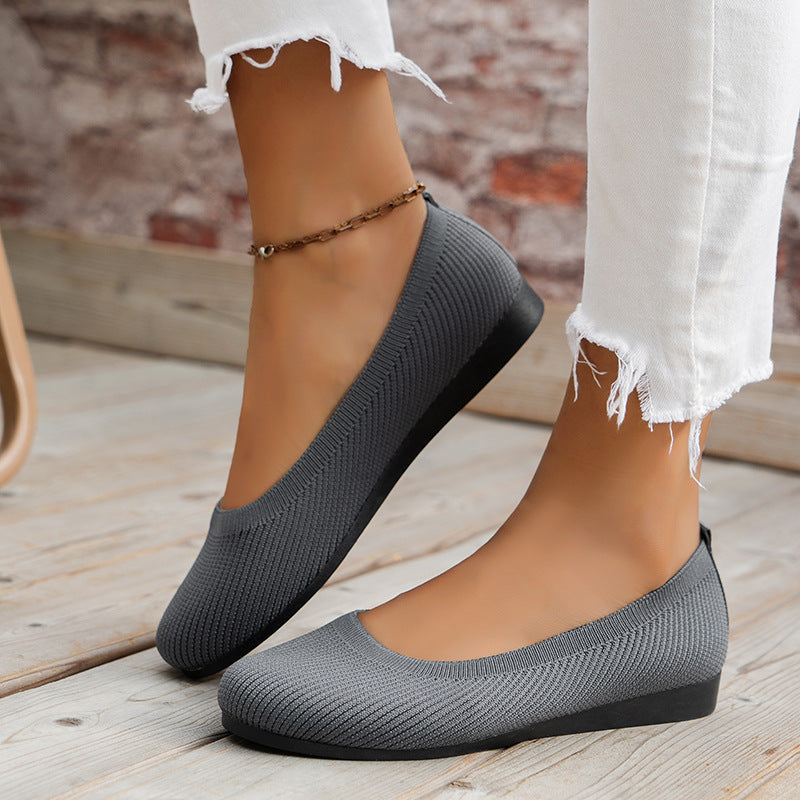 Versatile orthopedic comfort flats, ideal for foot health & daily wear.