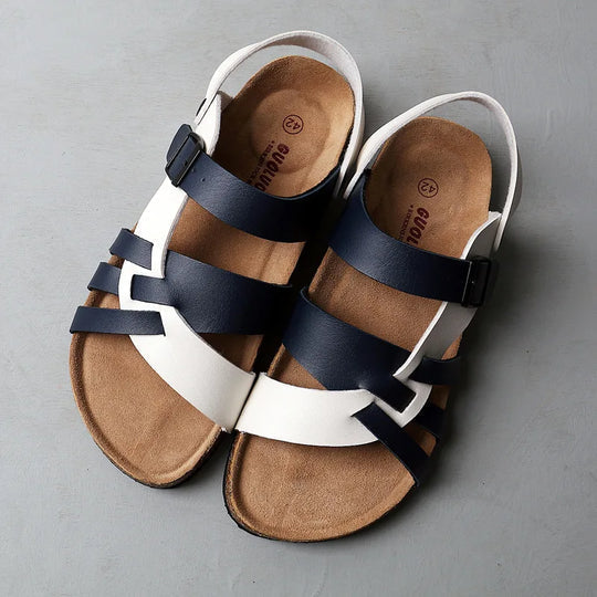 Women's orthopedic footwear: comfy summer sandals with adjustable strap & robust arch support for active days.