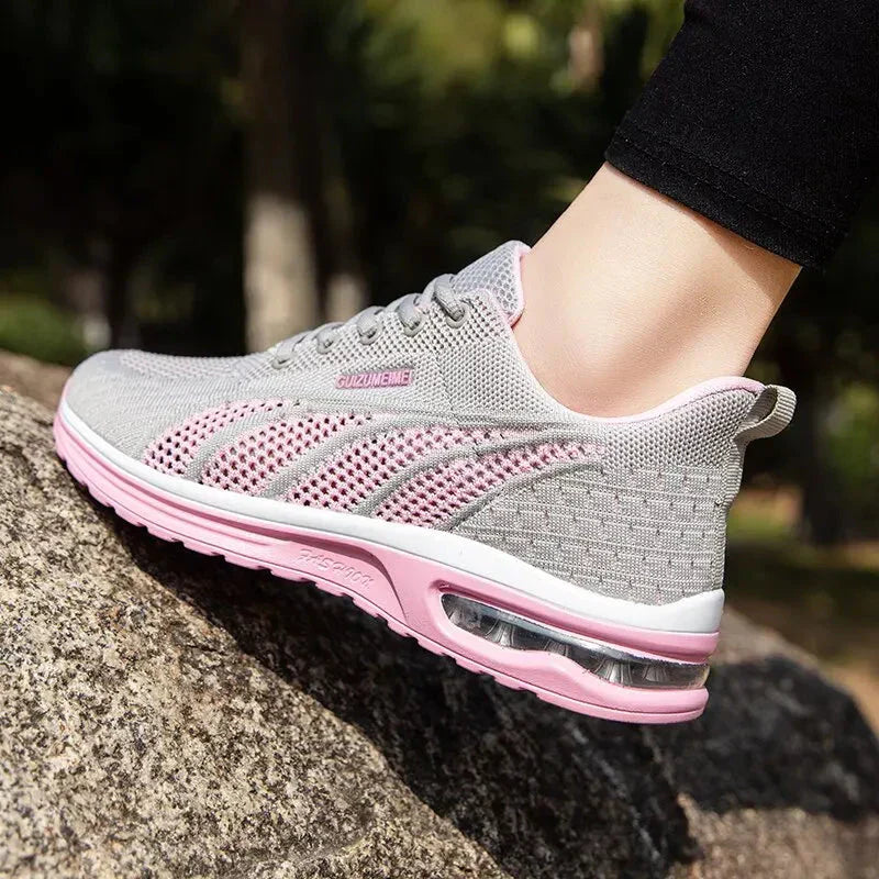 Comfortable women's orthopedic wide fit sneakers. Excellent pain relief & supportive activewear.