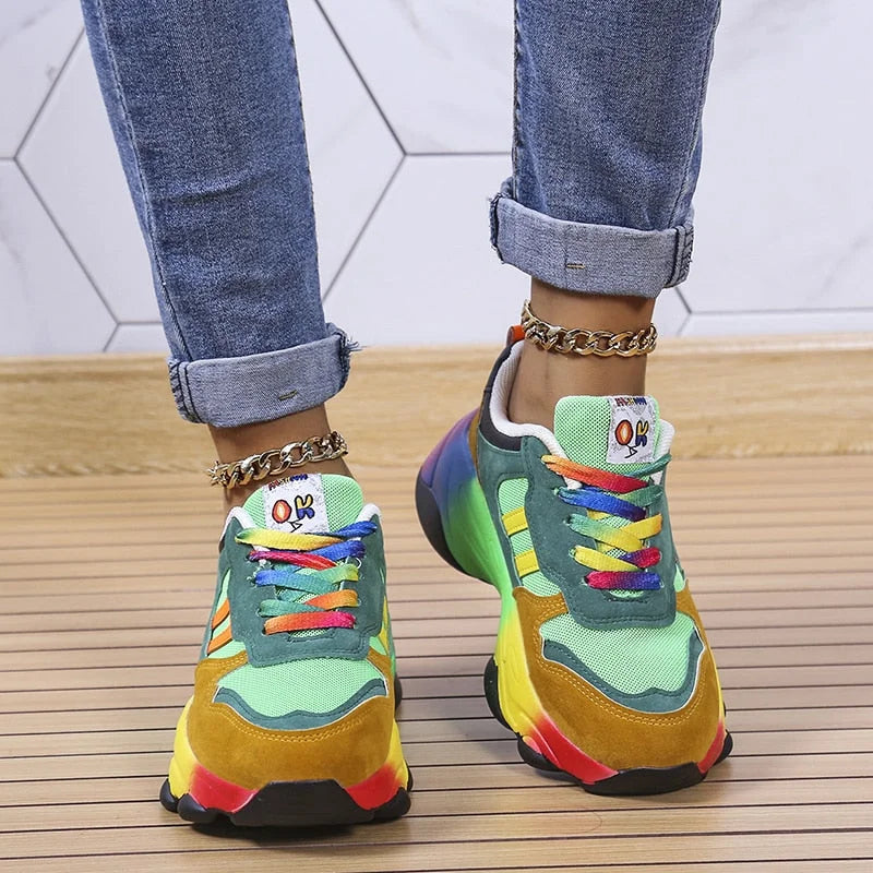 Versatile women's cushioned sneakers for walking, travel, & everyday comfort; lightweight orthopedic design.