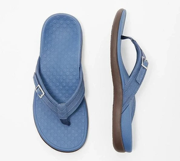 Stylish women's beach sandals: orthopedic flip-flops with arch support for summer comfort & non-slip security.