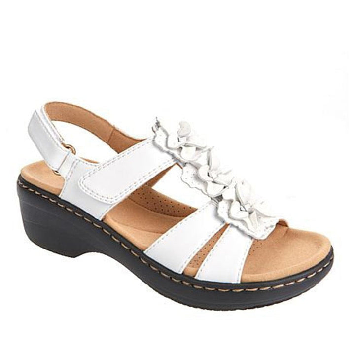 Stylish women's summer gladiator wedge sandals, orthopedic and comfortable footwear