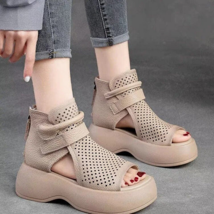 Meike women's orthopedic sandals, ideal for walking, arch support, and pain relief.