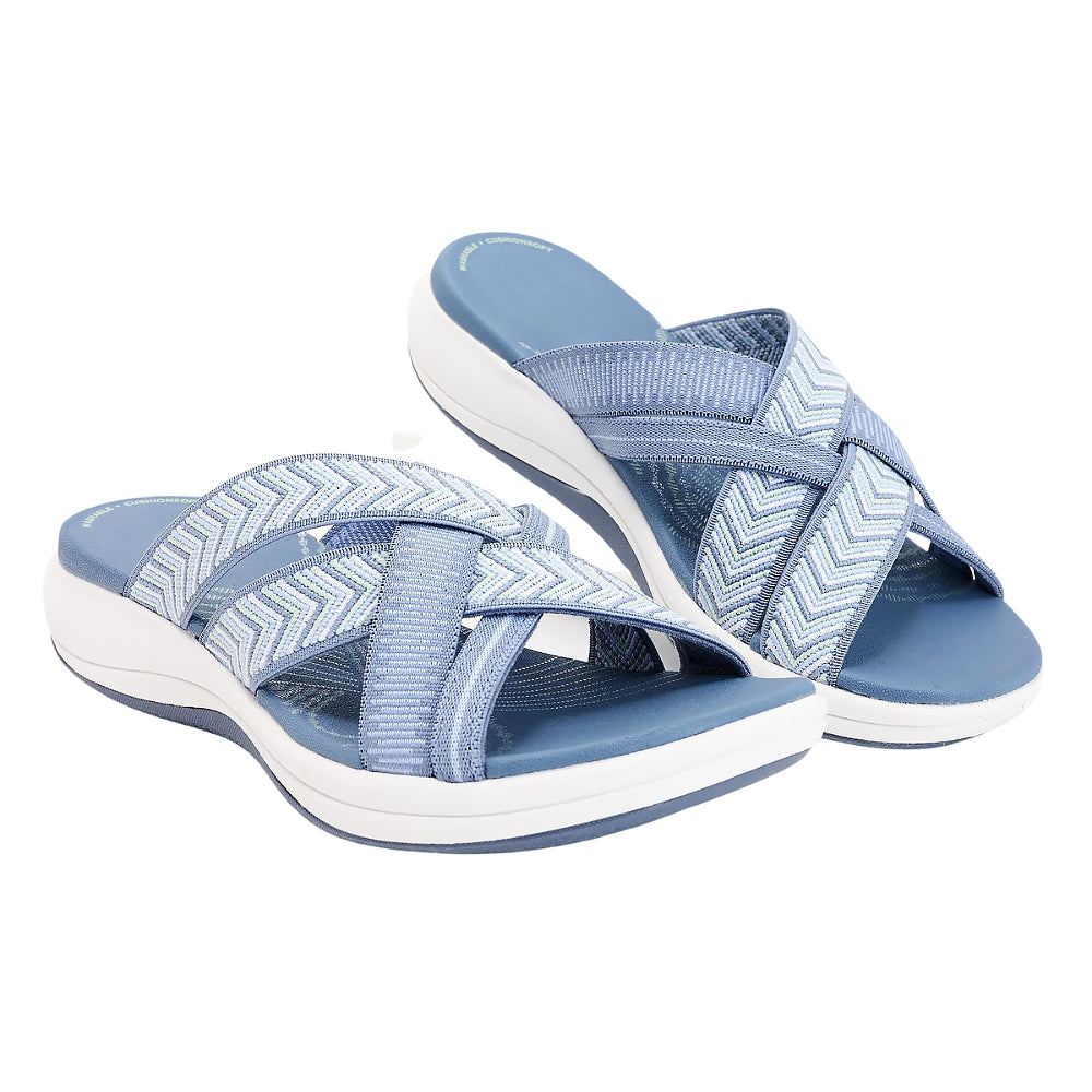 Comfortable walking sandals for women, offering superior arch support for casual summer days.