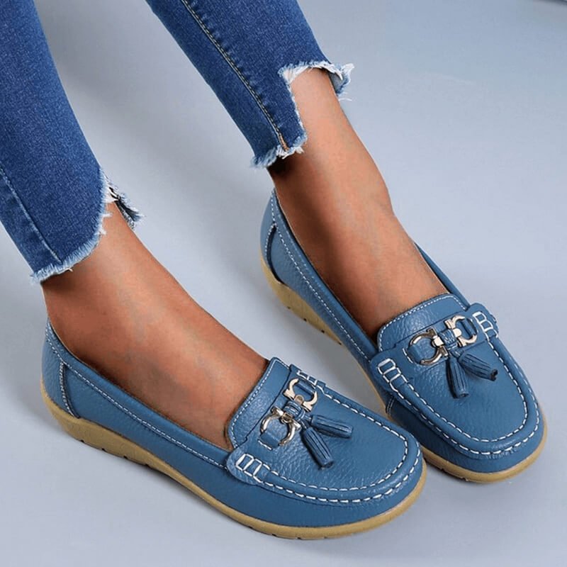 Women's everyday orthopedic slip-on loafers. Delivering all-day comfort, foot support & a smart, casual look.