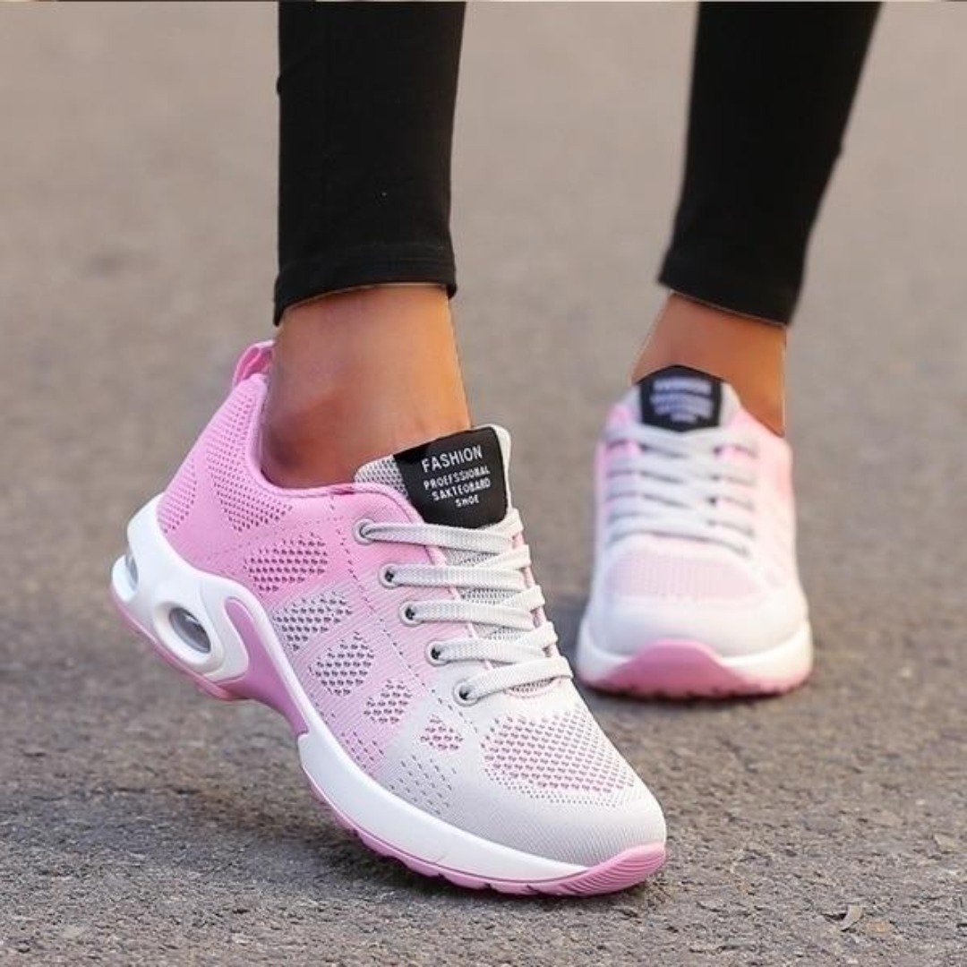 Orthopedic women's comfort sneakers. Relieve foot pain with supportive everyday footwear for active women.