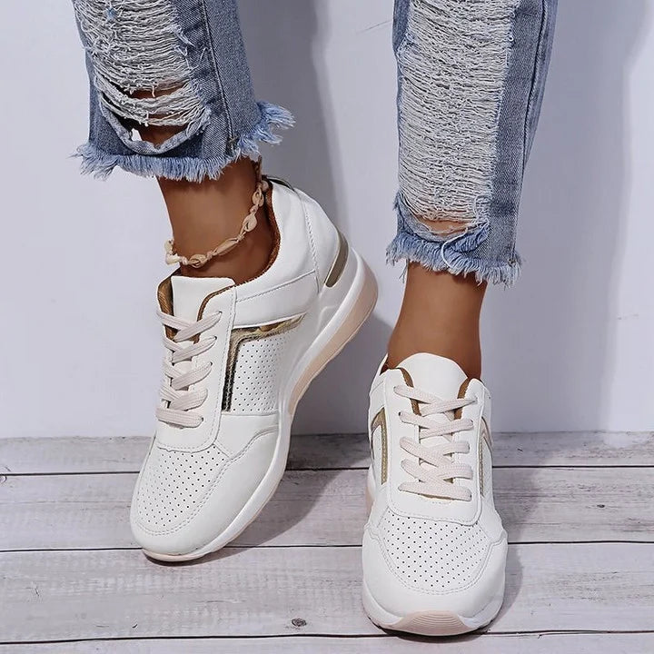 Active lifestyle women's sneakers with orthopedic arch support & cushioning for ultimate comfort.