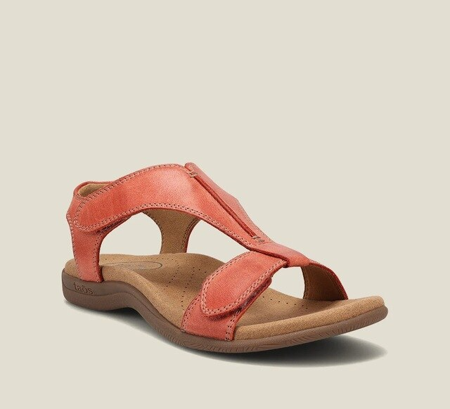 Women's orthopedic wedge heel sandals, offering ultimate comfort, arch support, and pain relief in a stylish design.