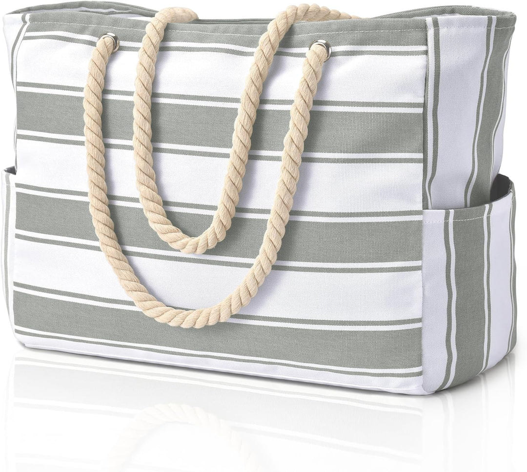 Oversized waterproof travel tote, a perfect women's bag for humid climates.