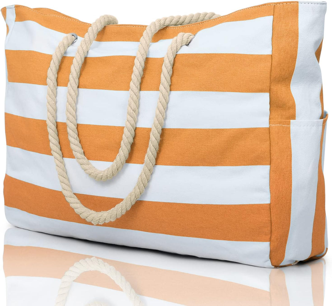 Durable sandproof beach tote for women, excellent for sports gear.