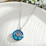 Evil eye#Round Silver
