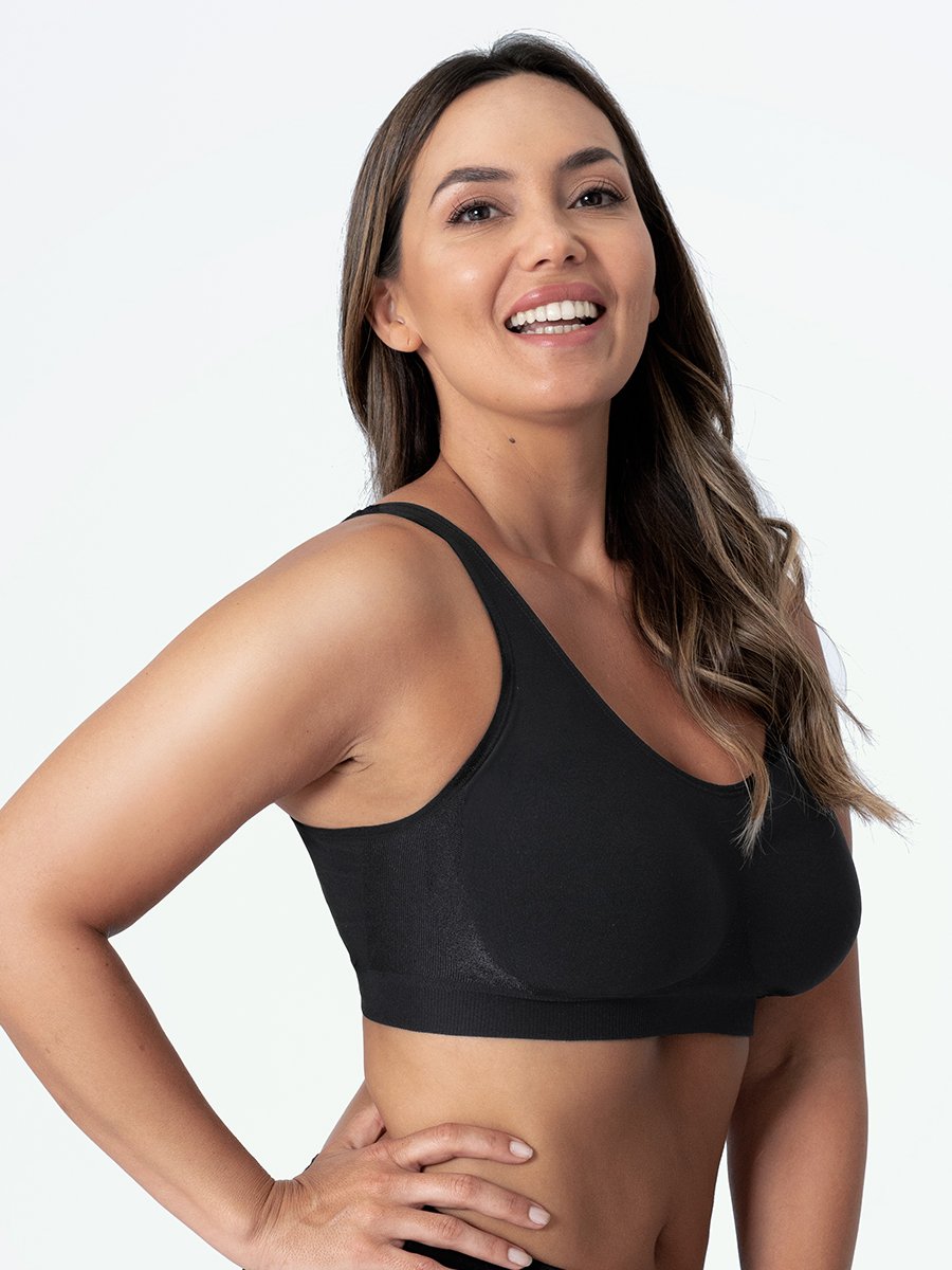 Women's seamless shapewear sports bra for everyday comfort and smoothing support.