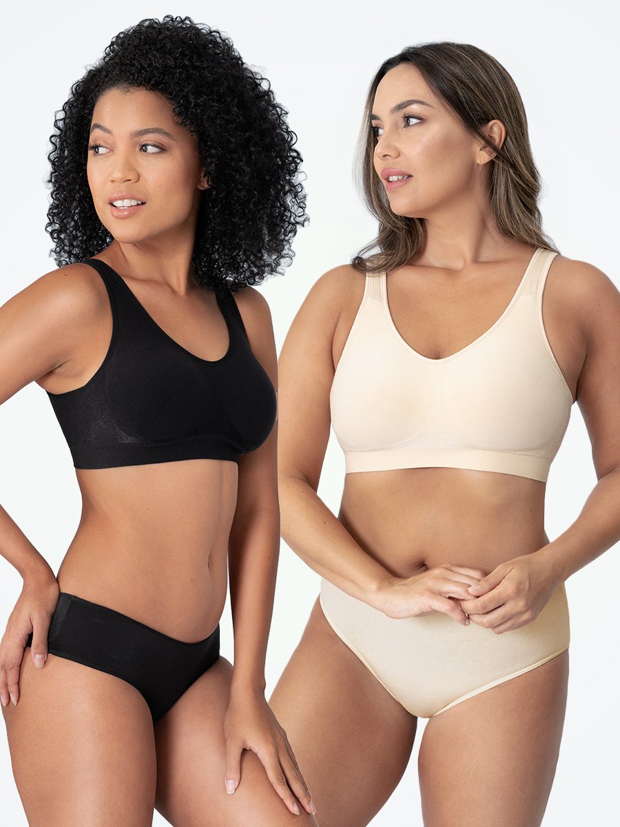 Women's everyday seamless support bra, perfect for comfort and a smooth silhouette.