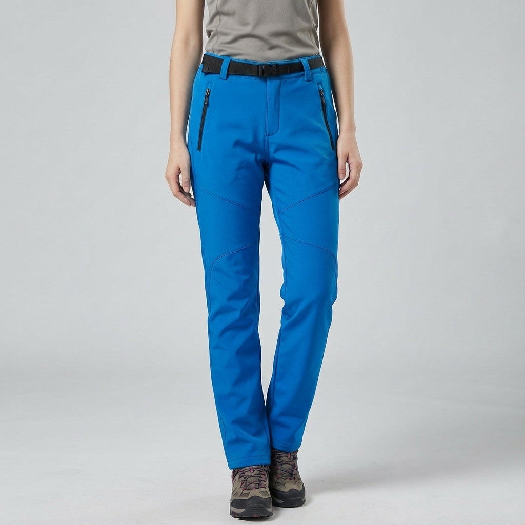 Waterproof and breathable women's outdoor trousers, Skylar line, perfect for explorers