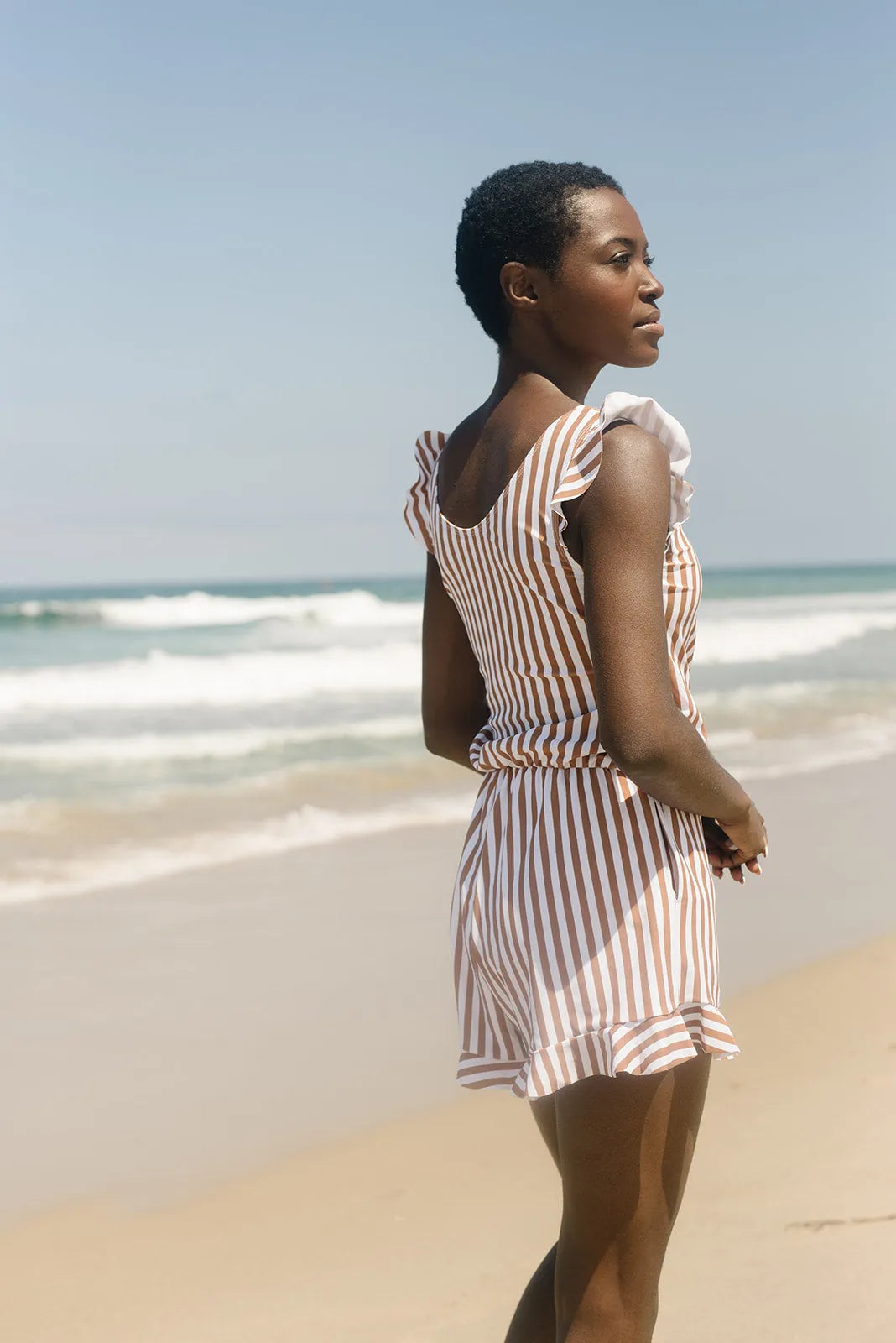 Vacation outfit Nina swimsuit, one-piece with built-in bra, trendy & comfortable