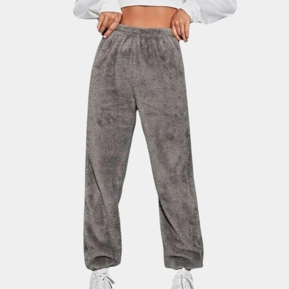 Yara women's soft & comfortable relaxed fit lounge pants. Ideal for casual, cozy everyday wear with an elastic waist.