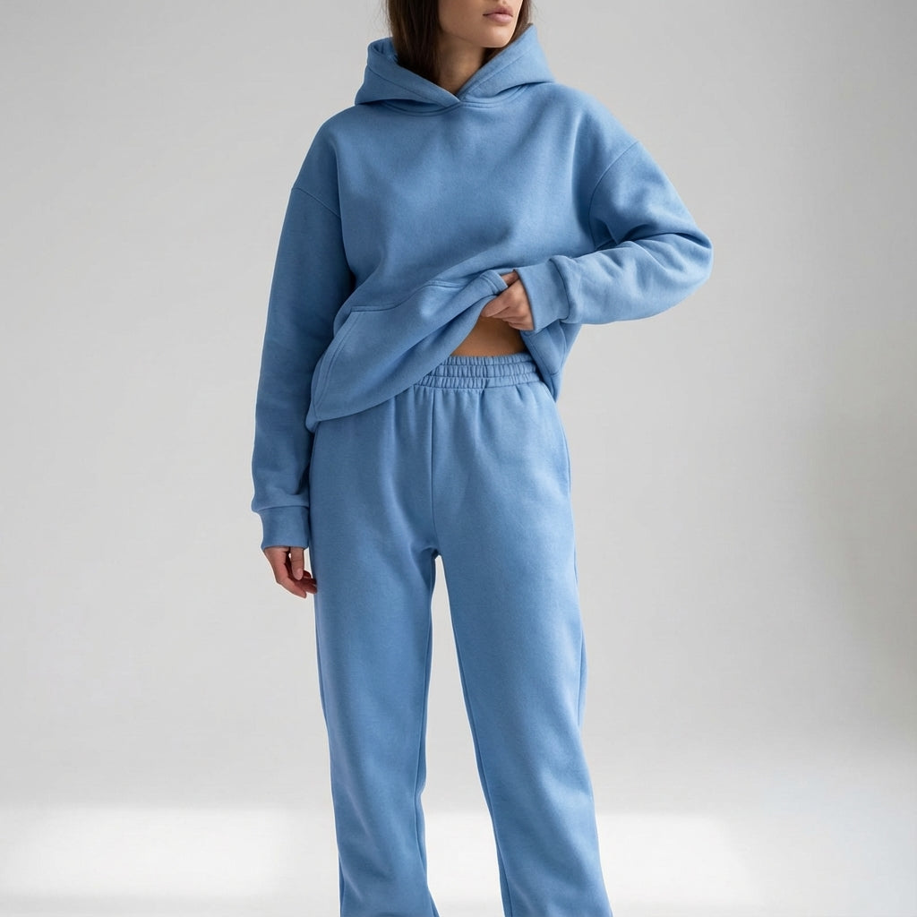Women's Katherine tracksuit in a soft fabric mix, offering casual, sporty style.