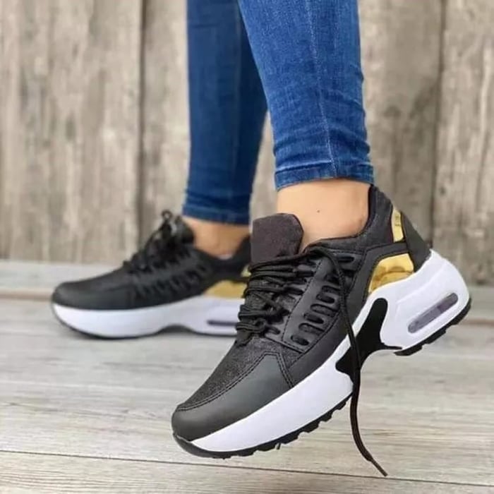 Stylish comfort footwear for women's foot pain relief, trendy walking shoes offering arch support & all-day comfort.