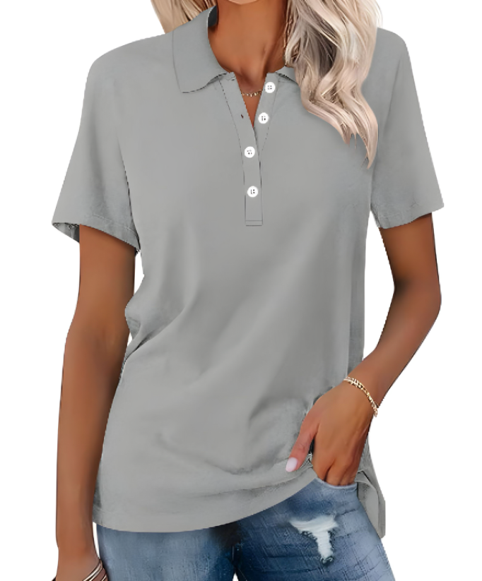 Women's Sustainable Everyday Polo Shirt Nova. Classic design, comfortable for daily wear & office.