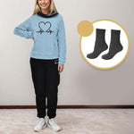Blue + 1 Pair Of Warm Socks