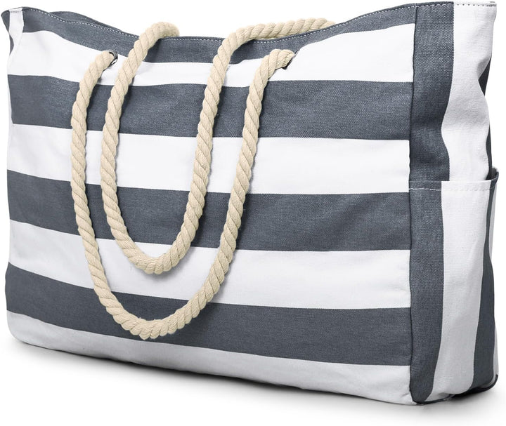 Robust women's waterproof tote, large capacity for heavy items.