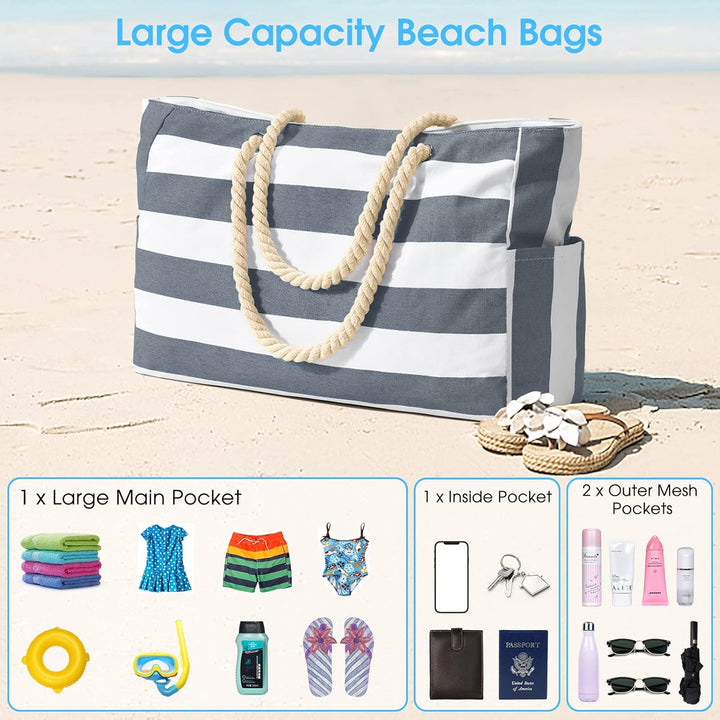 Women's large waterproof work tote, perfect for laptops and files.