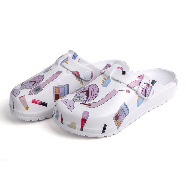 All-day comfort women's work clogs. Waterproof, lightweight, and slip-resistant footwear for busy professionals.