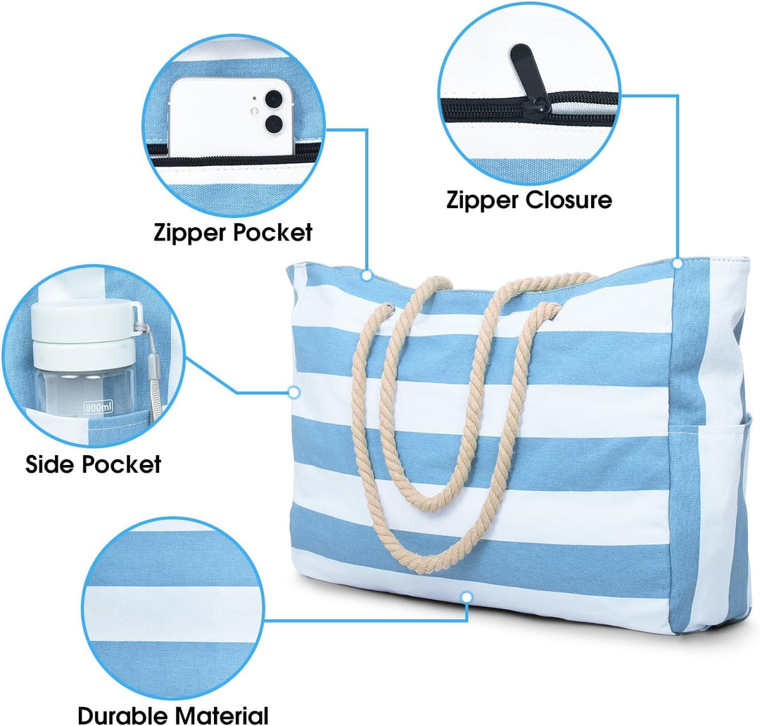 Organized women's large capacity waterproof shoulder bag, easy to clean and carry