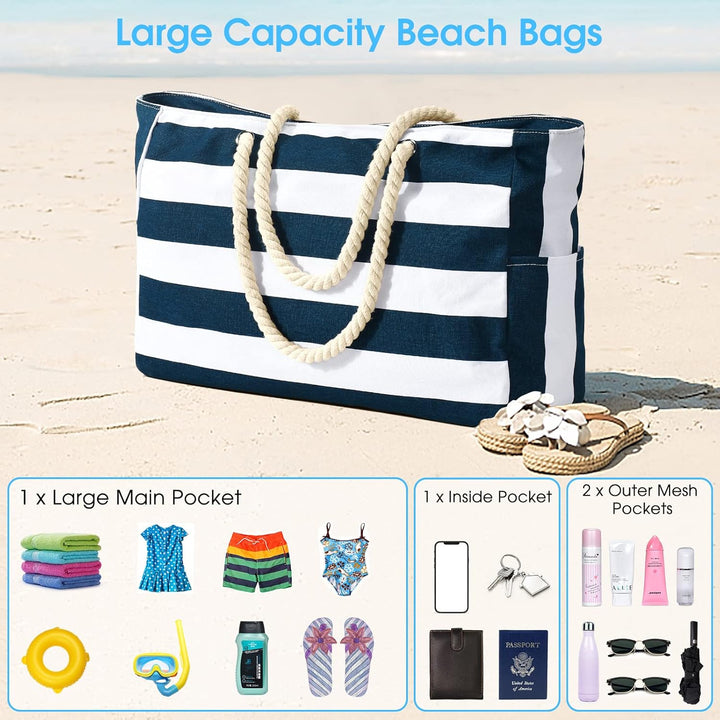 Women's everyday carry large multi-pocket waterproof tote, perfect for busy schedules