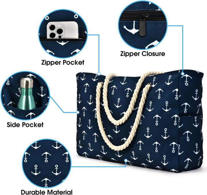 Urban women's large waterproof tote, a stylish accessory for city exploration