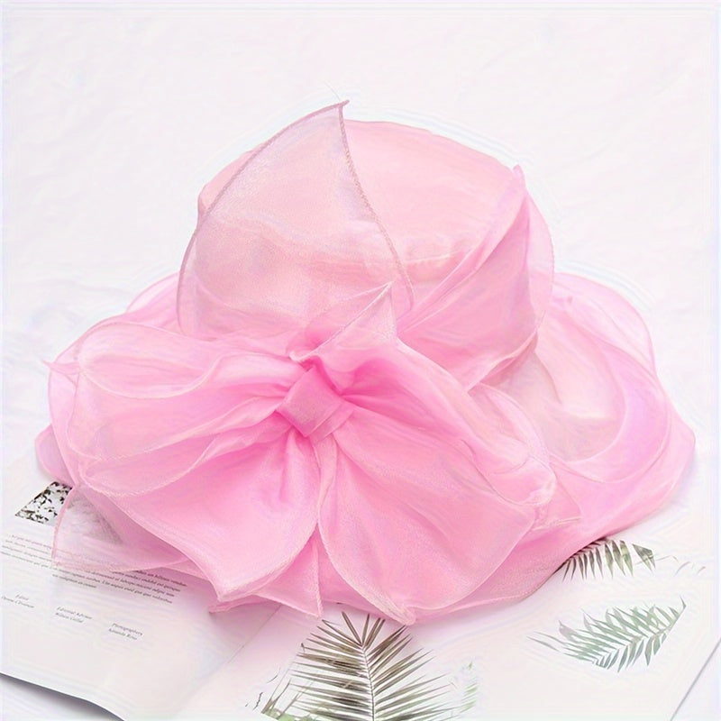 Wide brim sun hat for women, ensuring maximum face and neck sun protection.