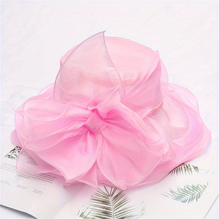 Wide brim sun hat for women, ensuring maximum face and neck sun protection.