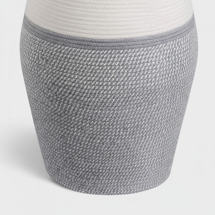 Woven Laundry Basket with Handles