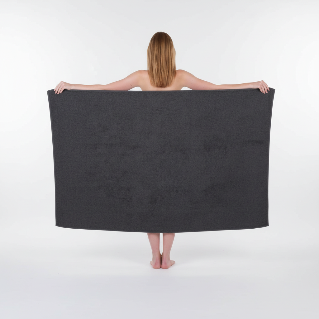 Luxurious extra-large cotton towel, quick-drying for daily use