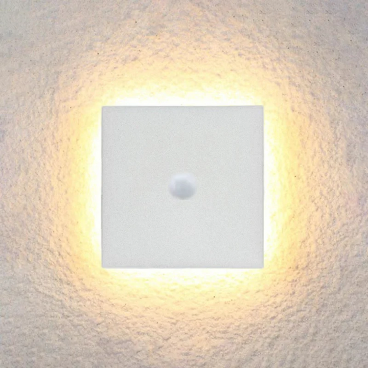Minimalist Zenith outdoor LED lamp. Energy-efficient wall light for modern home decor and garden illumination.