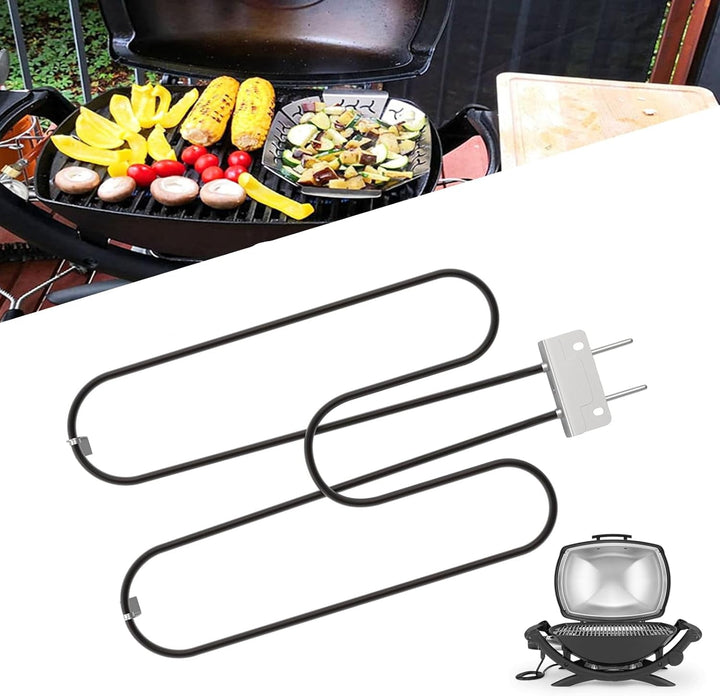 Durable 2200W stainless steel heating element for electric BBQ grill replacement