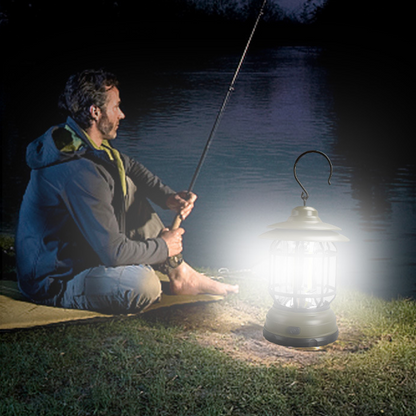 Lámpara De Camping Retro Portátil